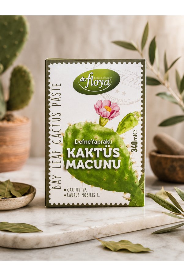Dr. Floya Defne Yapraklı Kaktüs Macunu 340 G * 2 Adet