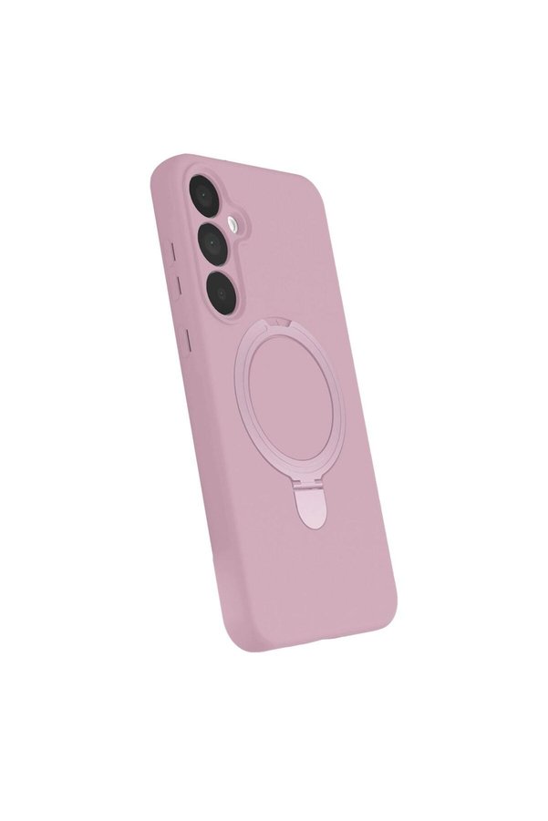 Ethab Ticaret Glb-Stl41414 Samsung Galaxy A35 5G Regal Magsafe Standlı Kapak - Açık Pembe