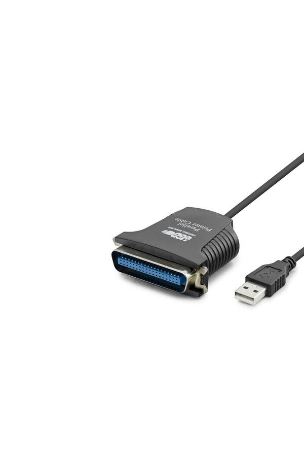 Evimdeyokyok Usb To Paralel Lpt Yazıcı Dönüştürücü Kablosu 80 Cm Siyah Hdx7526