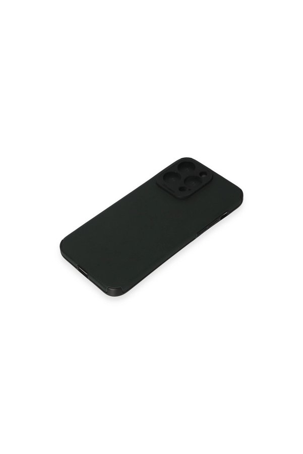 Evimdeyokyok Apple İphone 15 Pro Max Kılıf Loop Deri Silikon - Yeşil