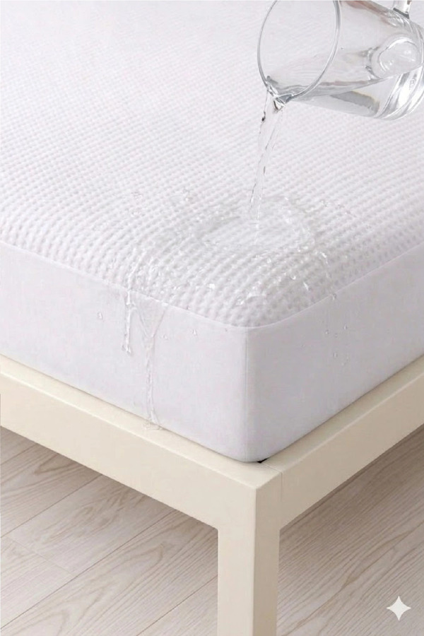 Evony Ultra Soft Sessiz 70X110 Cm Sıvı Geçirmez Fitted Yatak Koruyucu Alez