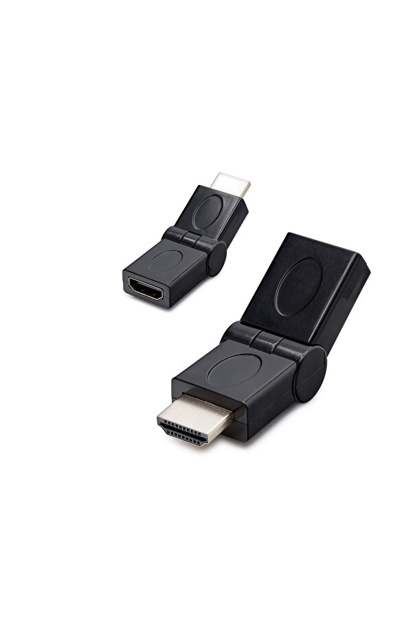 Evimdeyokyok Hdmi Erkek Dişi Mafsallı Adaptör - Siyah Hdx1257