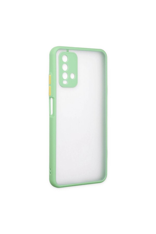 Evimdeyokyok Xiaomi Redmi 9T Kılıf Montreal Silikon Kapak - Turkuaz