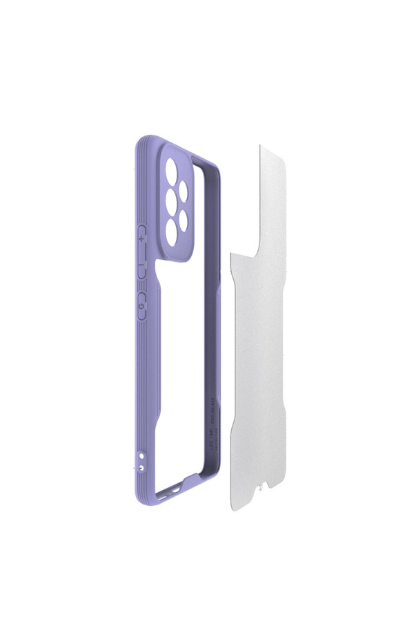 Evimdeyokyok Samsung Galaxy A33 5G Kılıf Platin Silikon - Siyah