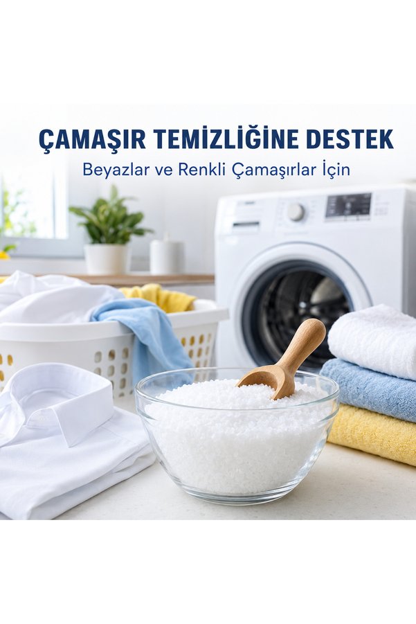 Alokrais Tarım Çamaşır Sodası Toz 500 Gr Beyaz Ve Renkliler İçin