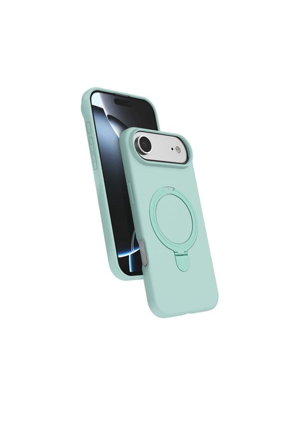 Ethab Ticaret Glb-Stl41414 İphone 17 Air Regal Magsafe Standlı Kapak - Su Yeşili