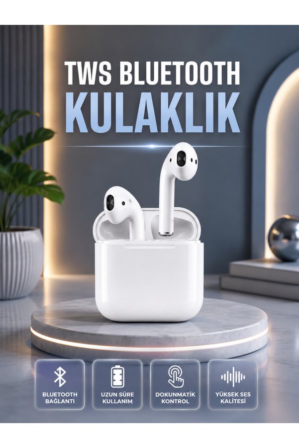 Lisinya 2.Nesil Kablosuz Bluetooth Kulaklık Uzun Pil Ömrü -