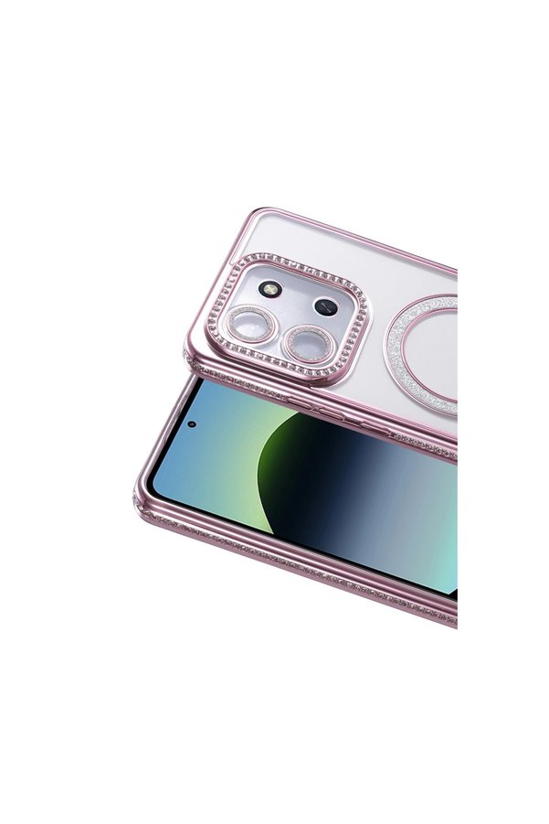 Evimdeyokyok Xiaomi Redmi 15C 4G Joke Simli Magneticsafe Kılıf - Pembe