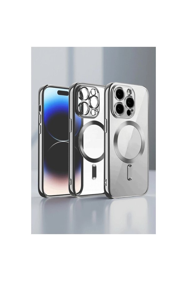 Evi̇mdeyokyok Apple İphone 13 Pro Max Kılıf Kross Magneti̇csafe Kapak - Kırmızı