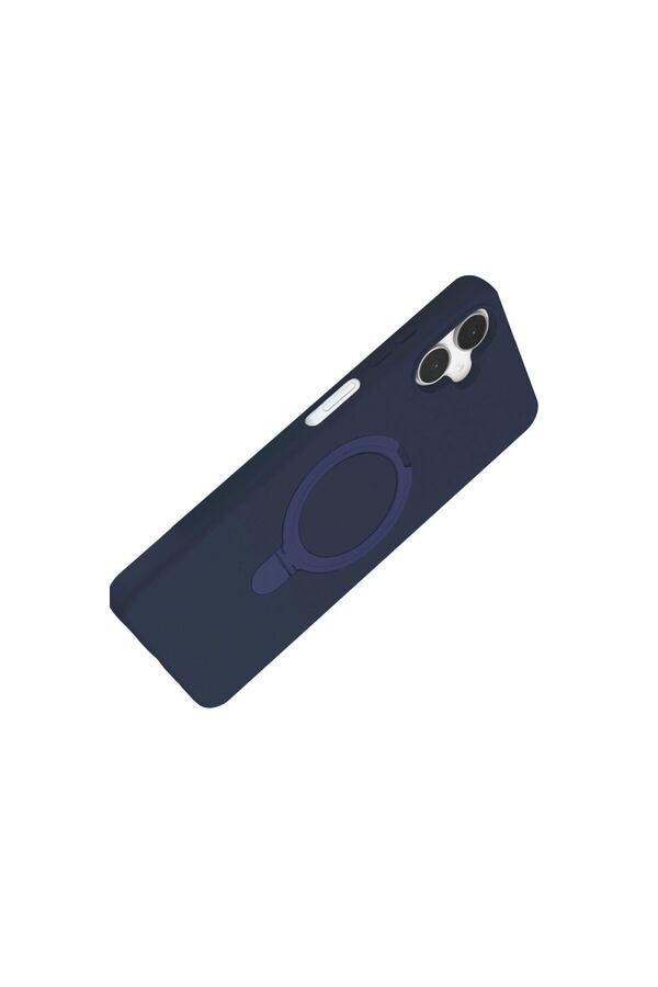 Ethab Ticaret Glb-Stl41414 Samsung Galaxy A06 Regal Magsafe Standlı Kapak - Lacivert