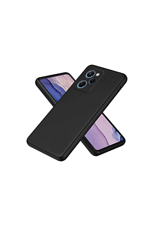 Evimdeyokyok Xiaomi Poco X5 Pro 5G Nano İçi Kadife Silikon - Siyah