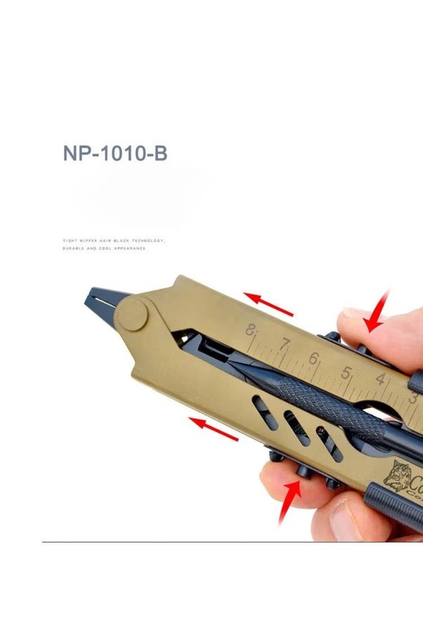 Evimdeyokyok Company Np-1010-B Çöl Rengi Çok Amaçlı İmha Pense