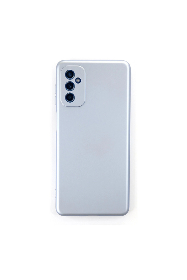 Evimdeyokyok Samsung Galaxy M52 5G Kılıf Nano İçi Kadife Silikon - Sky Blue