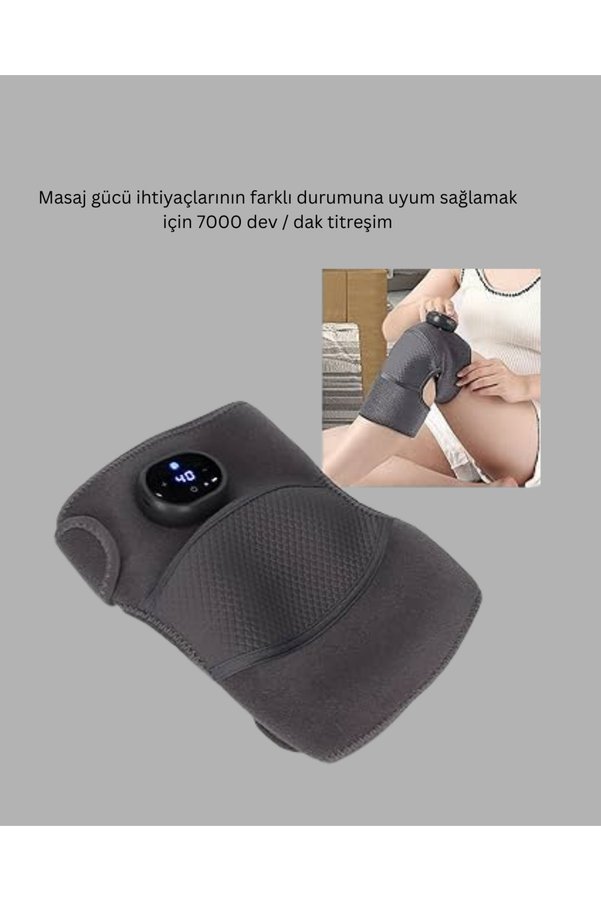 T8 Store Diz Ve Dirsek İçin Isıtmalı Masaj Dizlik Aparatı