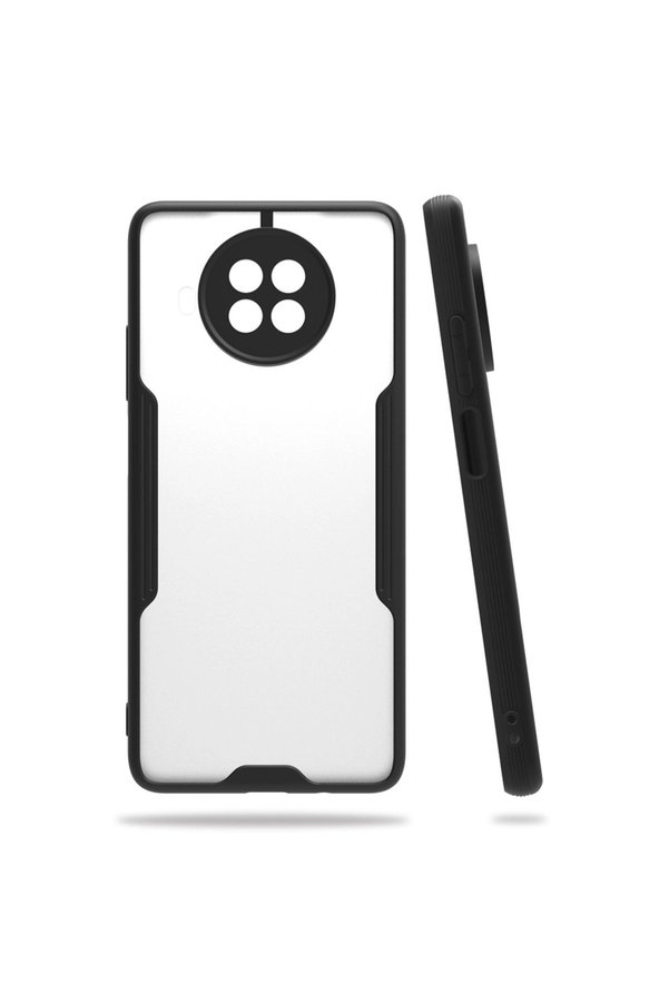 Evimdeyokyok Xiaomi Mi 10T Lite Kılıf Platin Silikon - Siyah