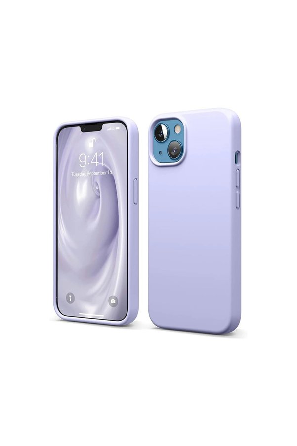Evimdeyokyok Apple İphone 14 Kılıf First Silikon - Lila