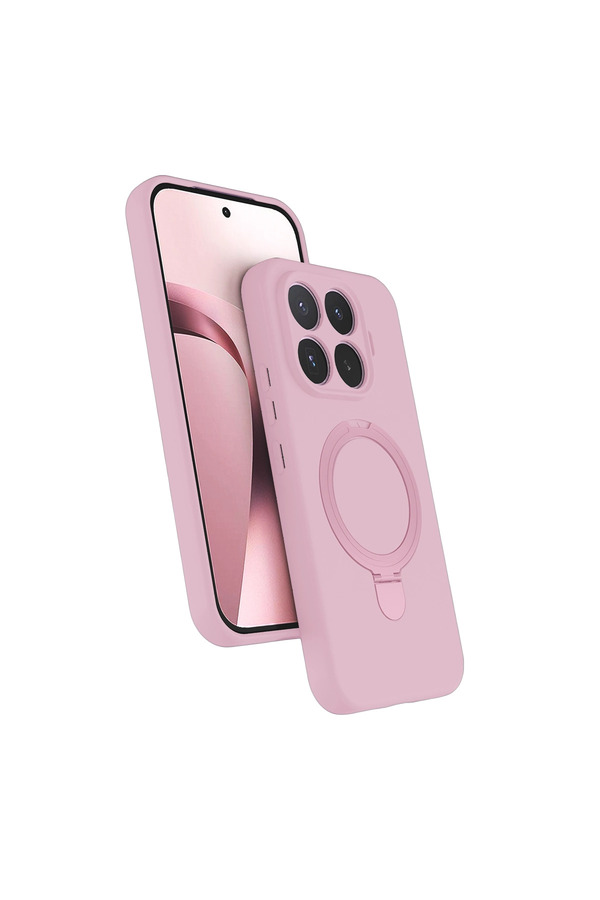 Evimdeyokyok Xiaomi Mi 17T Regal Magsafe Standlı Kapak - Açık Pembe