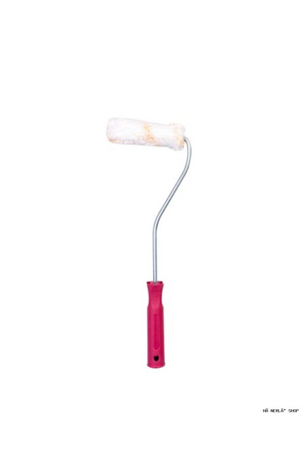 Gelalbe Mini Boya Fırça Seti 10 Cm Rulo Fırça 6 Adet Yedek Rulo Hediyeli Duvar Boyama Ap - Alkglb3173-1