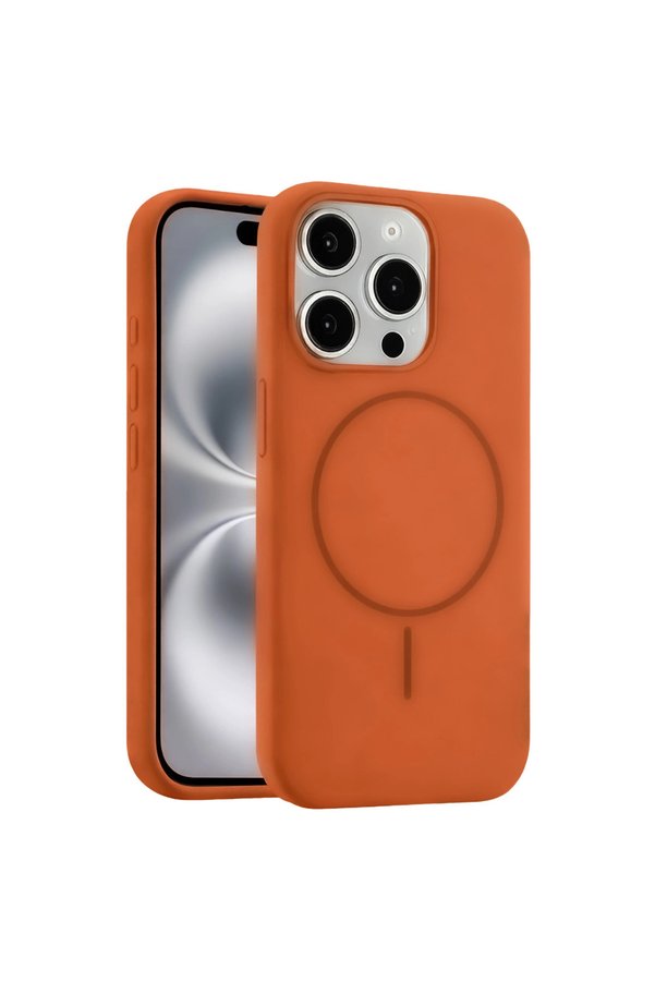 Evimdeyokyok Joko Apple İphone 14 Pro Max Kılıf Jully Magsafe Kapak - Turuncu