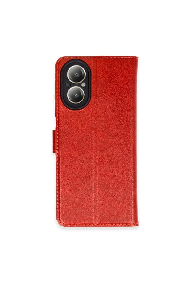 Ethab Ticaret Glb-Stl41414 Realme 12 Lite Kılıf Trend S Plus Kapaklı Kılıf - Kırmızı