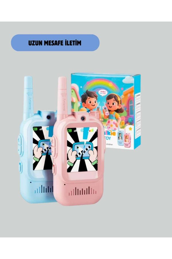 Ezere Çocuklar İçin Video Görüşmeli Walkie Talkie Uzun Mesafe İletişim