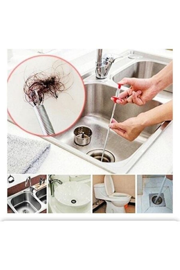 Ethab Ticaret Esnek Lavabo Tıkanıklık Açıcı Tel