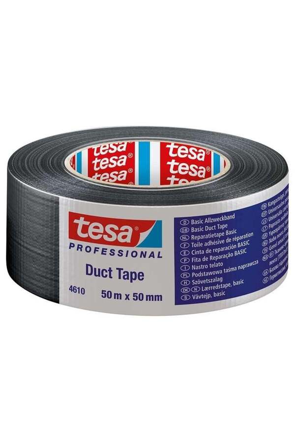Ethab Ticaret Tesa 4610 Duck Bantı Siyah 50 Mm 50 Metre