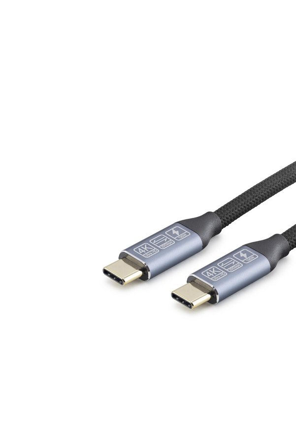 Evimdeyokyok Type-C Usb 3.2 Gen2 20 Gbps 100W 4K 60Hz Şarj Ve Data Kablosu 2 M Siyah Hdx7883