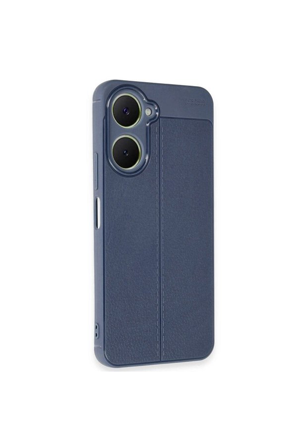 Ethab Ticaret Glb-Stl41414 Vivo Y18 Kılıf Pars Lens Yüzüklü Silikon - Siyah