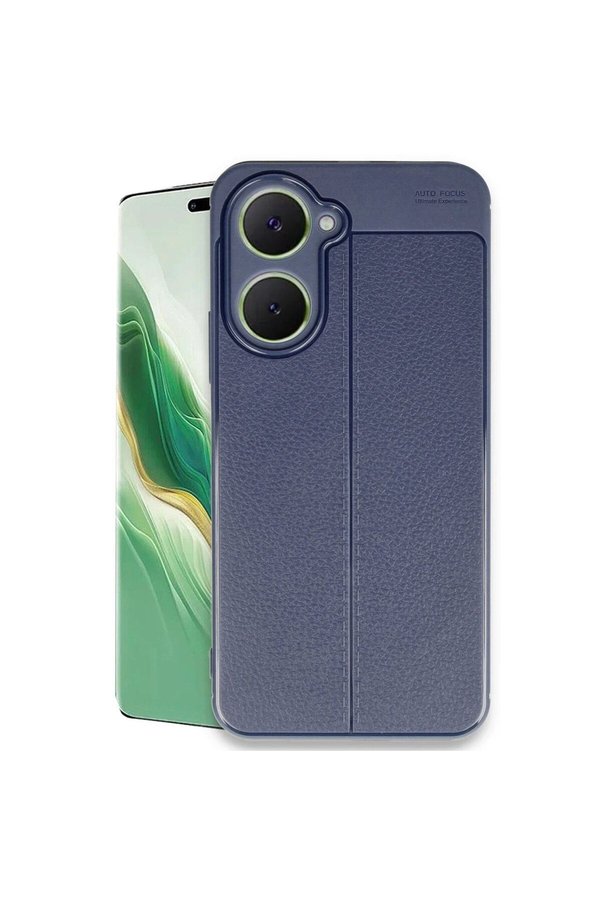 Ethab Ticaret Glb-Stl41414 Vivo Y18 Kılıf Pars Lens Yüzüklü Silikon - Siyah