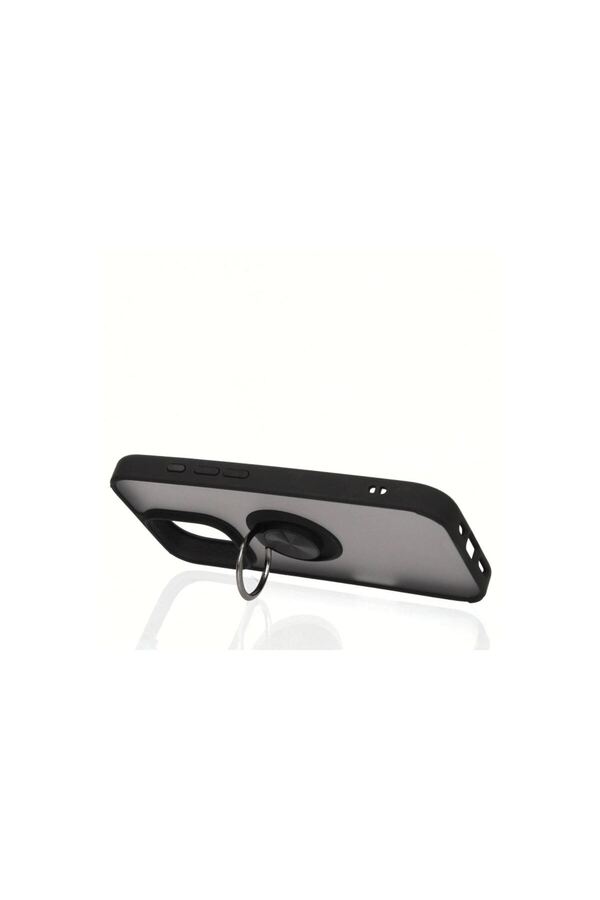 Ethab Ticaret Glb-Stl41414 Redmi 13 4G Kılıf Zuma Kartvizitli Yüzüklü Silikon - Lila