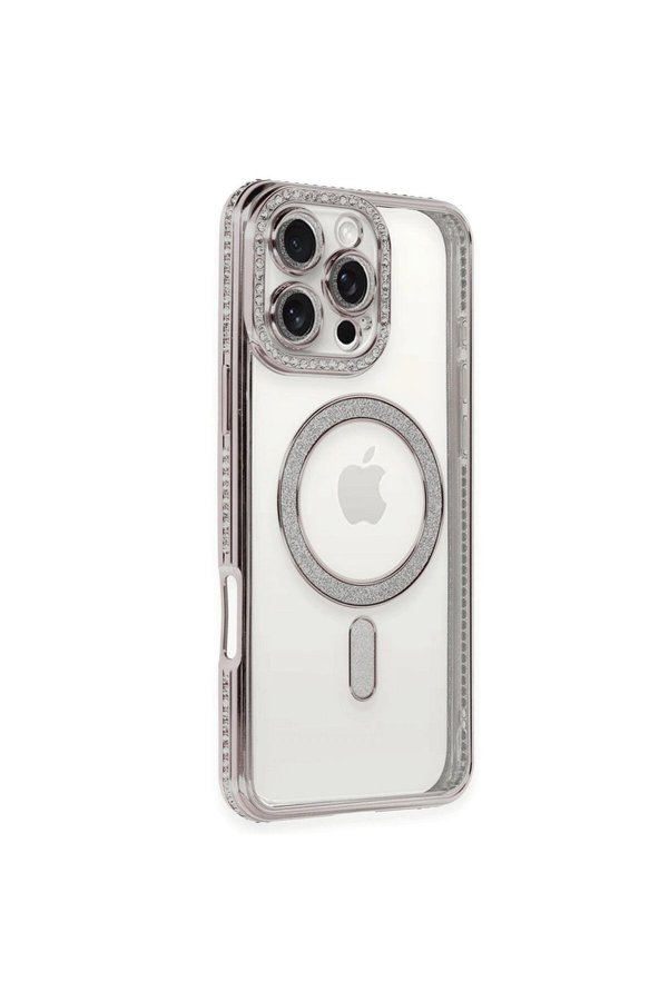 Ethab Ticaret Glb-Stl41414 Samsung Galaxy A37 5G Loji Magsafe Kapak - Siyah