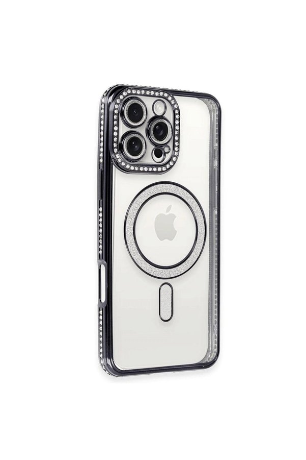 Ethab Ticaret Glb-Stl41414 Samsung Galaxy A57 5G Loji Magsafe Kapak - Turuncu
