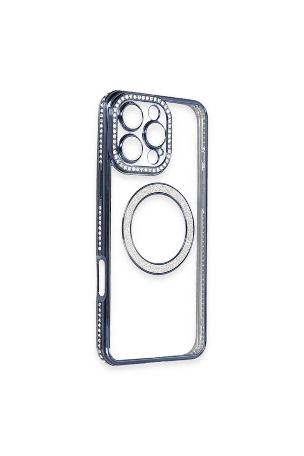 Ethab Ticaret Glb-Stl41414 Samsung Galaxy A57 5G Loji Magsafe Kapak - Çöl Titanyum