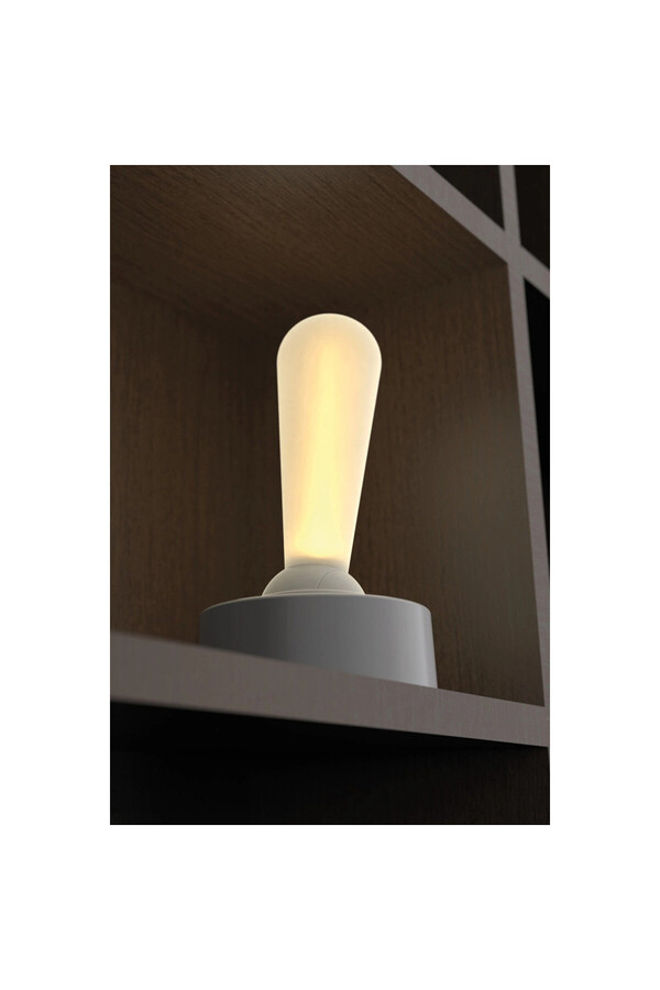 Evimdeyokyok Jp-1003 Dekoratif Gece Lambası - Beyaz