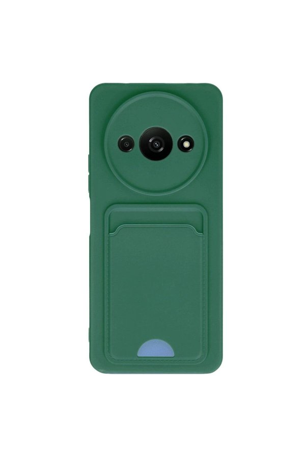 Ethab Ticaret Glb-Stl41414 Samsung Galaxy M15 Kılıf Pars Lens Yüzüklü Silikon - Yeşil