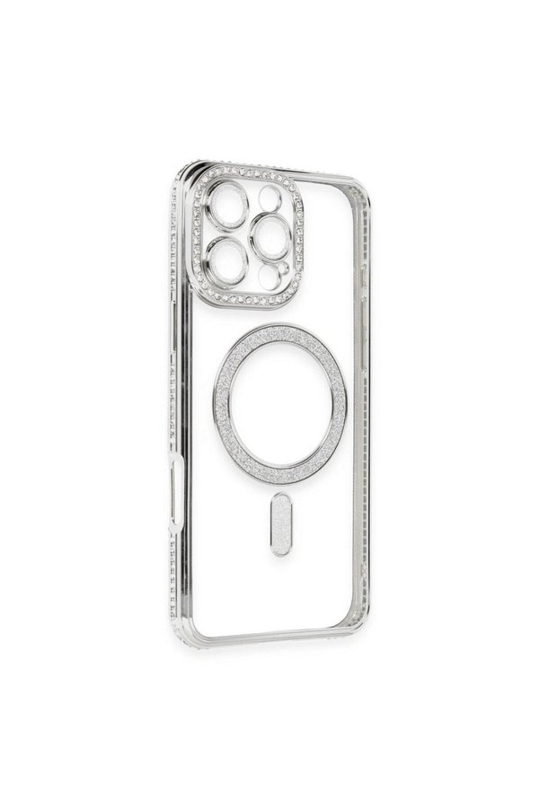 Ethab Ticaret Glb-Stl41414 Samsung Galaxy A37 5G Loji Magsafe Kapak - Turuncu