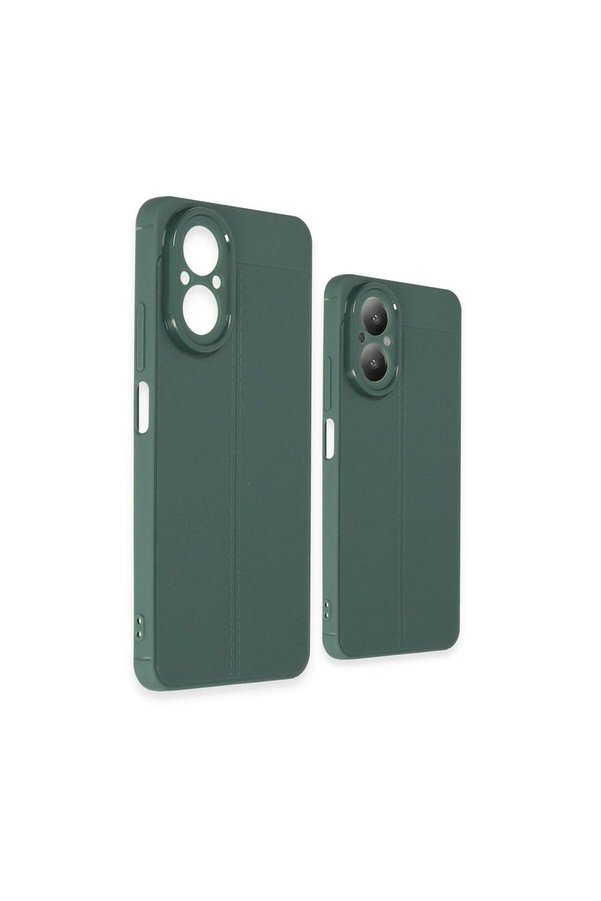Ethab Ticaret Glb-Stl41414 Reno 11F Kılıf Flip Cover - Koyu Yeşil
