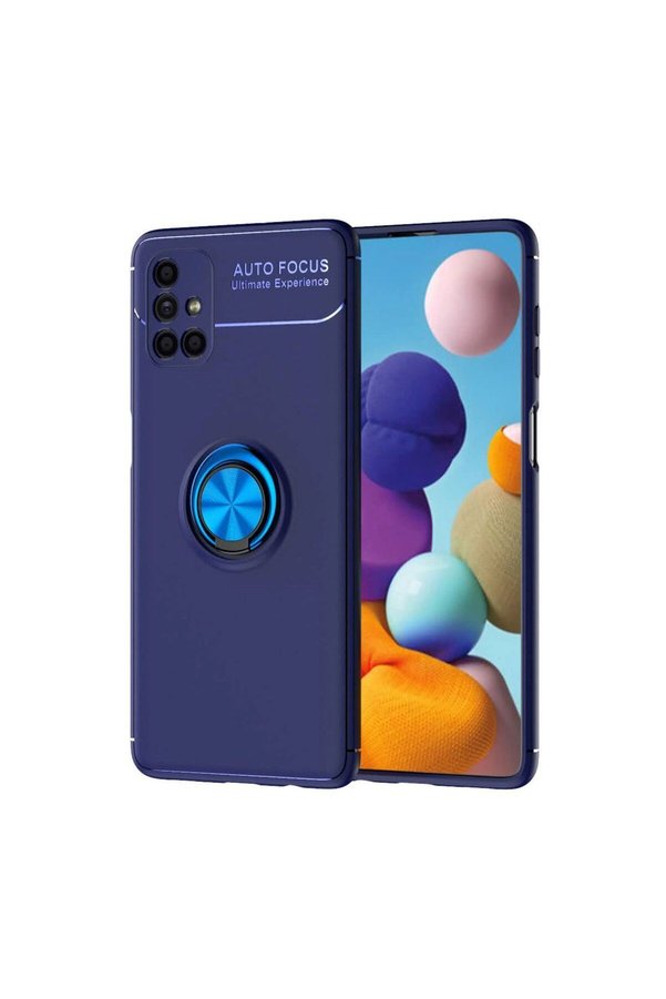 Ethab Ticaret Glb-Stl41414 Samsung Galaxy A15 4G Kılıf Boyi Silikon Kapak - Lacivert