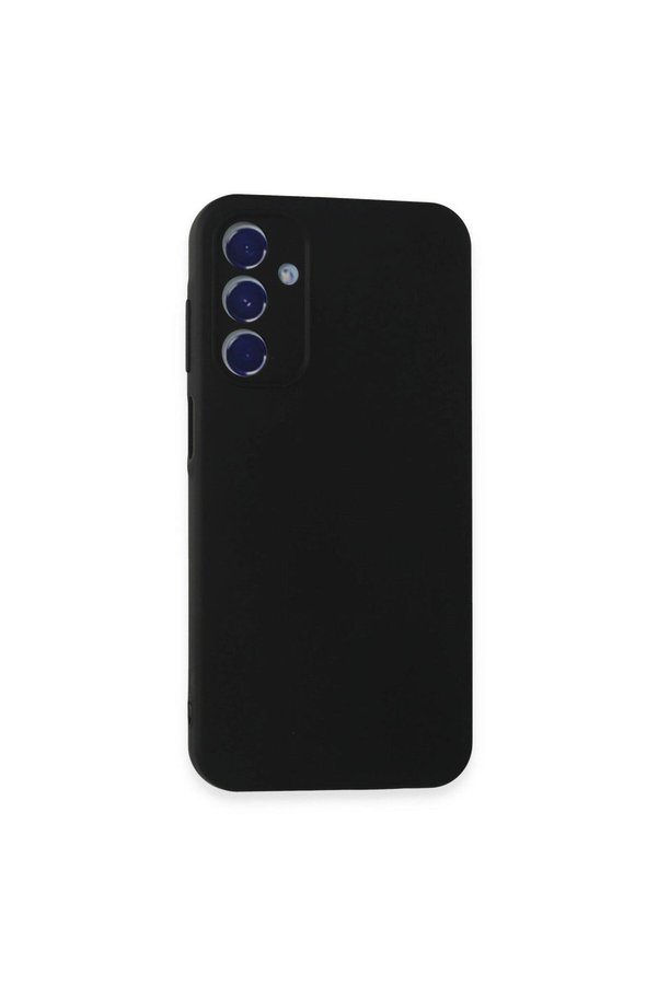Ethab Ticaret Glb-Stl41414 Samsung Galaxy A15 4G Kılıf First Silikon - Siyah