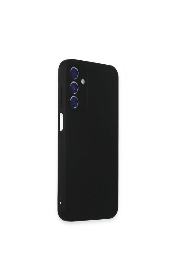 Ethab Ticaret Glb-Stl41414 Samsung Galaxy A15 4G Kılıf First Silikon - Siyah