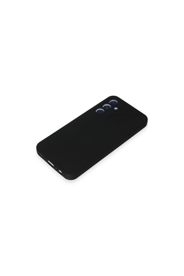 Ethab Ticaret Glb-Stl41414 Samsung Galaxy A15 4G Kılıf First Silikon - Siyah