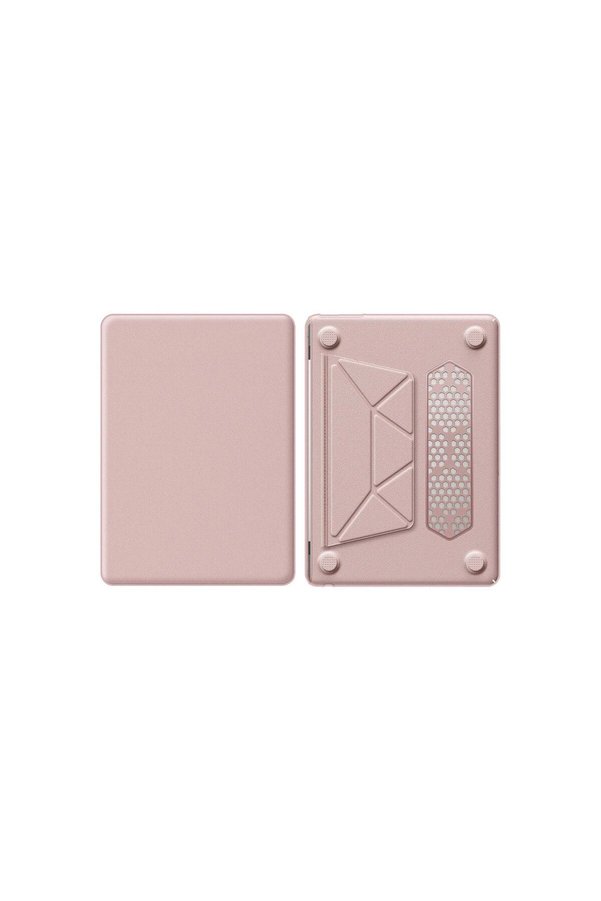 Ethab Ticaret Glb-Stl41414 Macbook Air 15 2024 Macbook Deri Kapak - Pembe