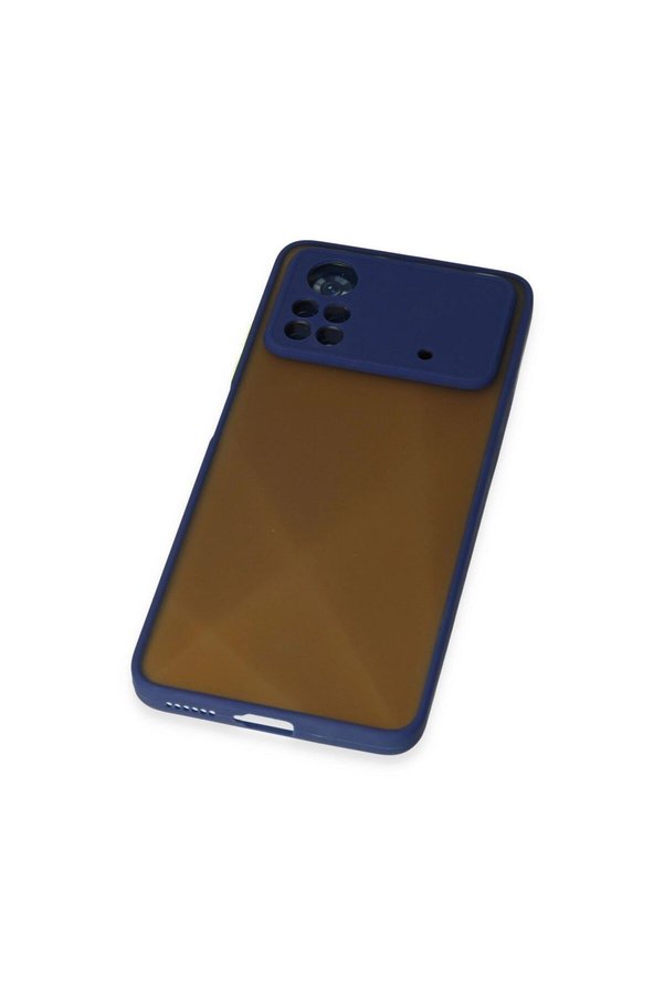 Ethab Ticaret Glb-Stl41414 Poco X4 Pro 5G Kılıf Montreal Silikon Kapak - Lacivert