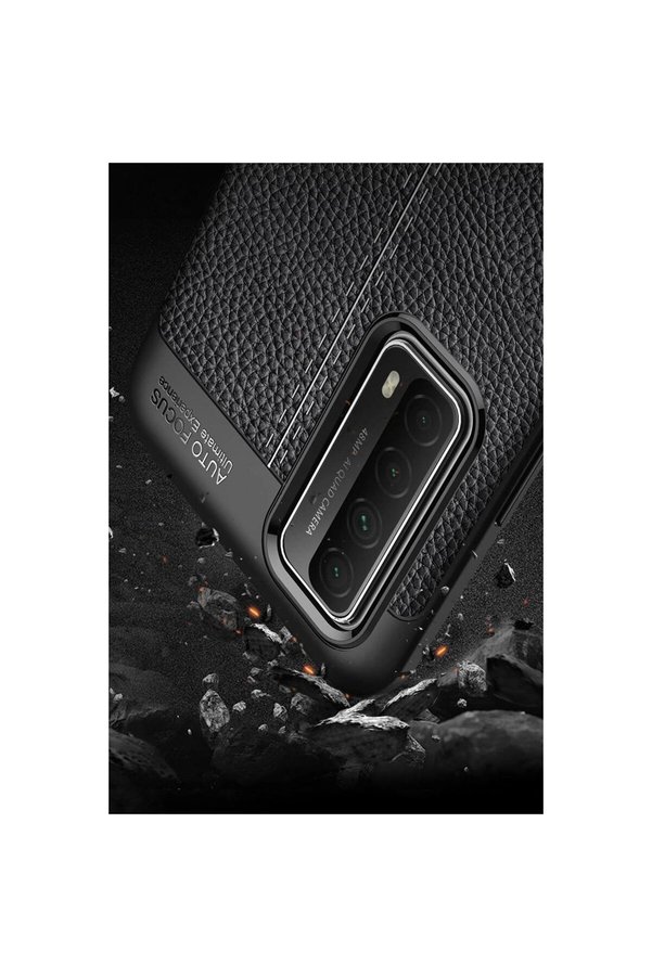 Ethab Ticaret Glb-Stl41414 Huawei P Smart 2021 Kılıf Auto Focus Kapak - Kırmızı