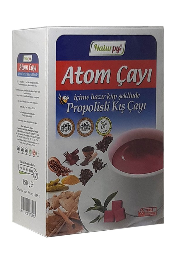 Naturpy Propolisli Doğal Lezzet Atom Çayı 150 Gr