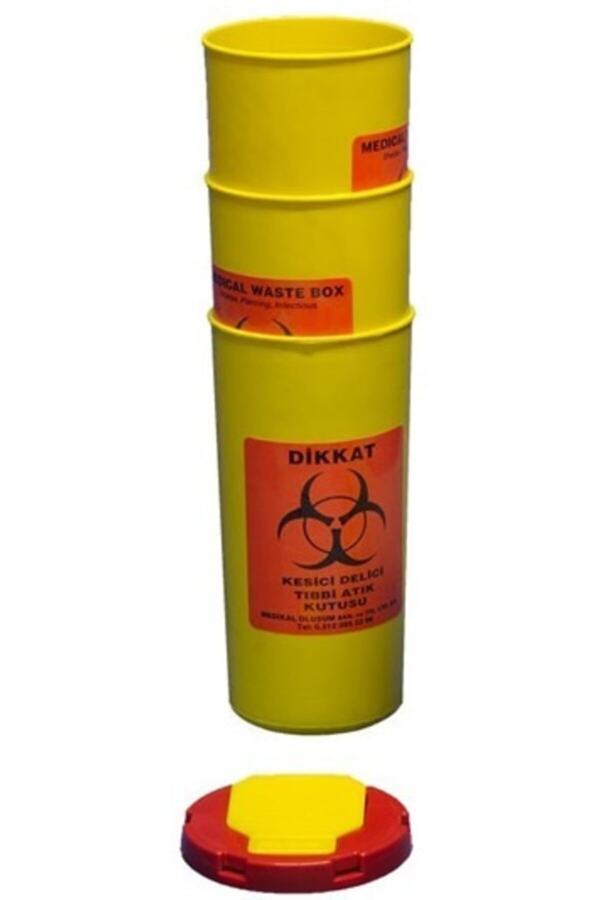 Moslab Delici Kesici Atık Kutusu 0,5 Lt 100 Adet