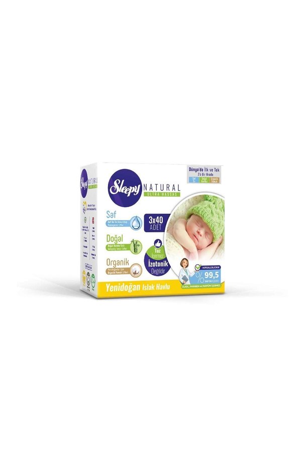 Sleepy Natural Bebek Bezi 1 Numara Yenidoğan Ekonomi Paketi