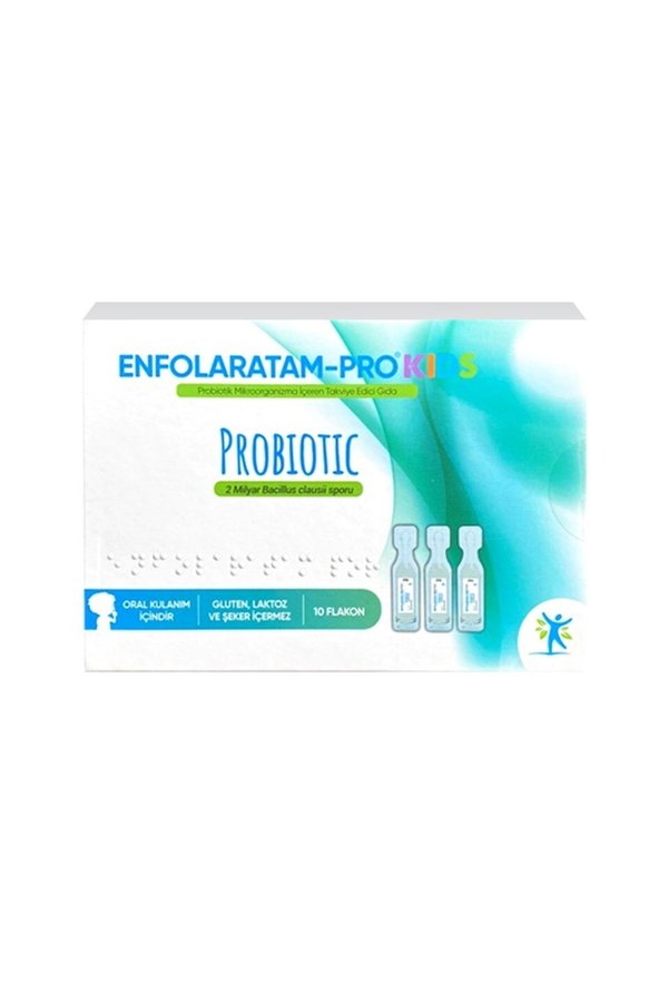 Enfolaratam Pro Enfolaratam-Pro Kids Probiotic 10 Ml X 10 Flakon