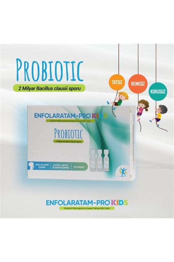 Enfolaratam Pro Enfolaratam-Pro Kids Probiotic 10 Ml X 10 Flakon